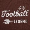 Mens Football Legend Funny T Shirts Sarcastic Sports Graphic Tee For Men - Crazy Dog Men's T Shirt - 2 of 4