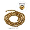 Unique Bargains Sparkly Faceted Durable Waterproof Loose Small Round Beads 10 Pcs - 2 of 4