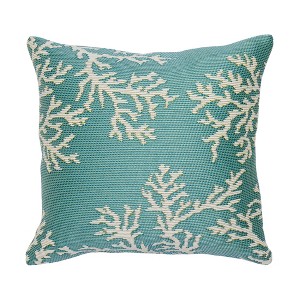 Liora Manne Marina Coastal Indoor/Outdoor Pillow.. - 1 of 4