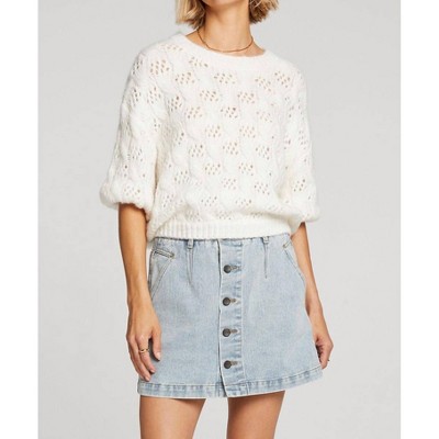 Women's frank sweater - saltwater LUXE