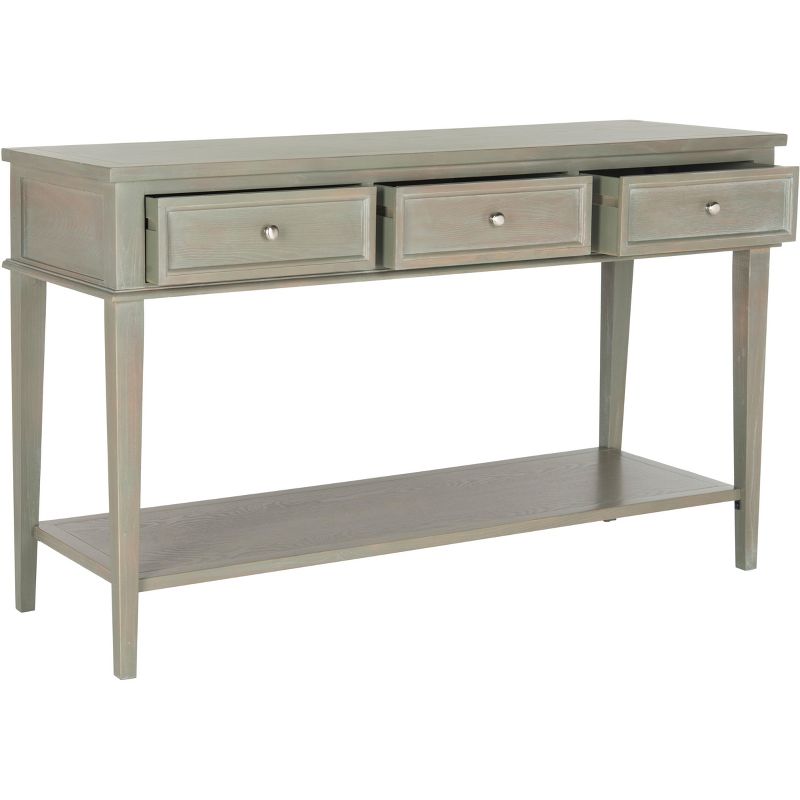 Manelin Console Table With Storage Drawers  - Safavieh, 3 of 5
