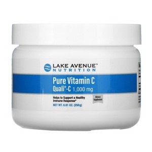 Vitamin C Powder by Lake Avenue Nutrition - Featuring Quali-C Ascorbic Acid - Immune Support - Promotes Healthy Immune Response - Vegan Friendly - - 1 of 3