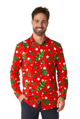 Suitmeister Men's Festive Christmas Shirts : Target