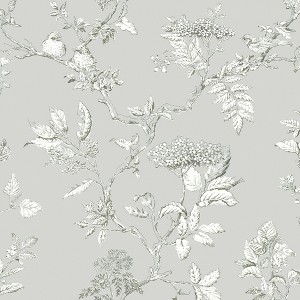 Laura Ashley Elderwood Steel Wallpaper - 1 of 4