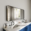 Onwith 60-Inches x 28-Inches Framed Rectangle Bathroom Vanity Mirror - 4 of 4