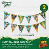 Treasures Gifted Wild Kratts Birthday Banner Pennant - Wild Kratts Party Supplies - 2 Pack - 3 of 4