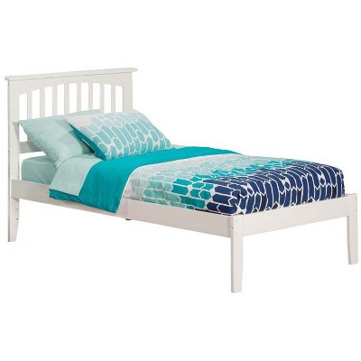  Mission Twin Open Foot White - Atlantic Furniture 