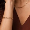 Bearfruit Jewelry Sterling Silver 18k Gold Plated Amelia Chain Statement Bracelet - 2 of 4