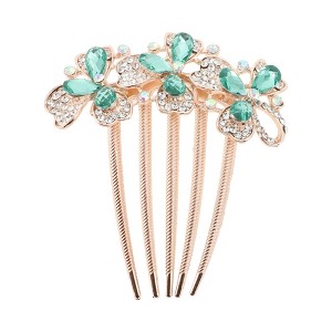 Unique Bargains Women's Flowers Hair Insert Comb 1 Pc - 1 of 3