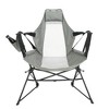 PAGED Outdoor Camping Chair,Adjustable Folding Portable Rocking Chair with Carry Bag for Outdoor Travel Lawn Backyard - 2 of 4