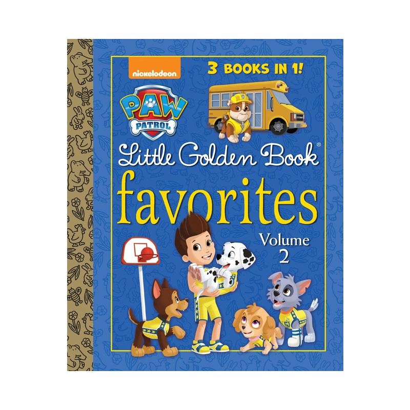 Paw Patrol Little Golden Book Favorites, Volume 2 (Paw Patrol) - by  Golden Books (Hardcover), 1 of 2