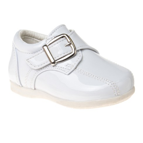 Josmo Boy's Walking Casual Dress Shoe (infant-toddler) - White Patent ...