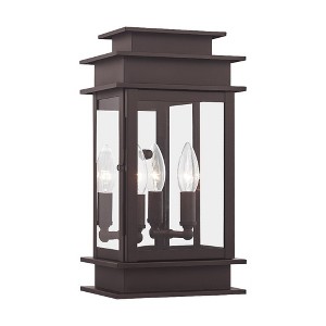 Livex Lighting Princeton 2 - Light Wall Light in  Bronze - 1 of 2