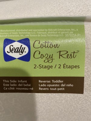 Sealy Cozy Rest 2-stage Extra Firm Crib And Toddler Mattress : Target