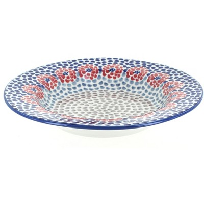 Blue Rose Polish Pottery T133 Manufaktura Soup Plate