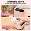 VEVOR Pottery Wheel, 10 inch Pottery Forming Machine, 350W Electric Wheel for Pottery with Foot Pedal and LCD Touch Screen, Pink - 3 of 4