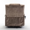 Oversized PU Power Lift Recliner Chair with OKIN Motor, Infinite Position, Lay Flat 180¡ã, and Extra-Wide Seat - 3 of 4