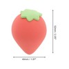 Unique Bargains Strawberry Powder Puff Red 1 Pc - 2 of 4