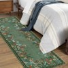 Boho Washable Floral Rugs, Large Living Room Rug, Non-Slip Soft  Indoor Rugs for Bedroom, Area Rug Carpet for Dining Room Guest Room - 2 of 4