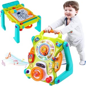 iPlay, iLearn 3 in 1 Baby Walker Sit to Stand Toys, Kids Activity Center - 1 of 3