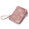 BEAFUP Women's Wallet ,RFID Blocking Soft Leather Bifold Wallet- Compact Card Holder with ID Window, Durable Everyday Use & Travel for Ladies - 2 of 4