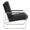 Allure Modern Blended Leather Accent Arm Chair - Studio Designs Home - 4 of 4