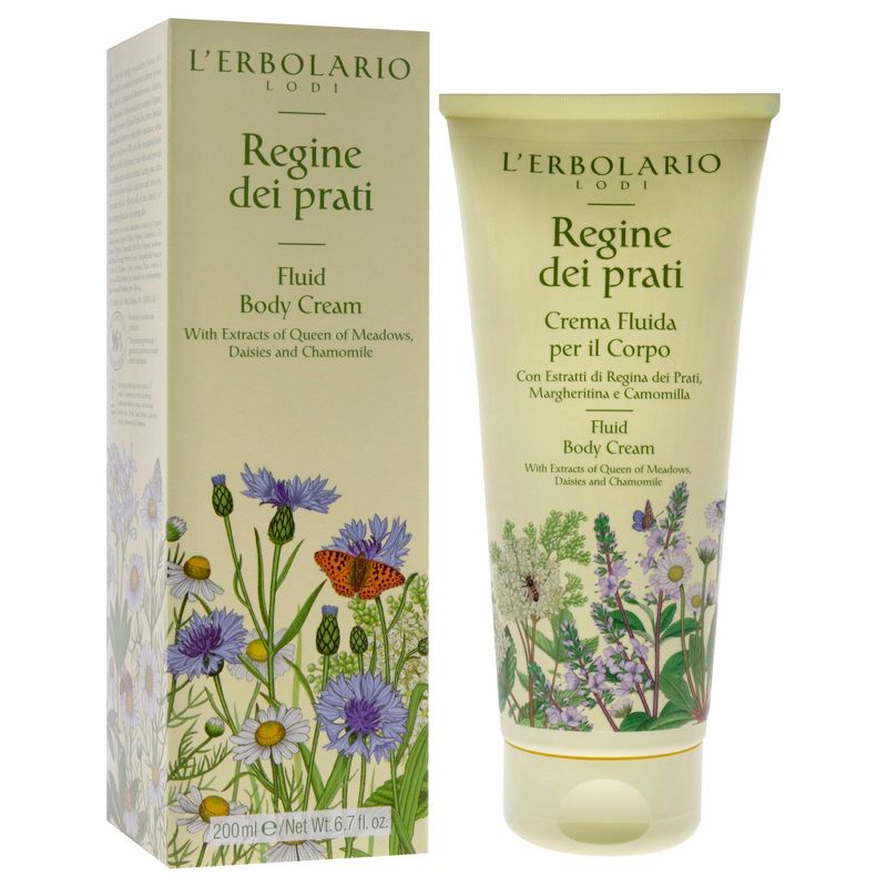 L'Erbolario Regine dei Prati Fluid Body Cream - Firming Body Lotion - 6.7 oz, 3 of 9
