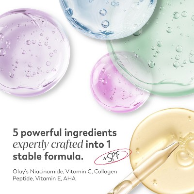 Olay Super Cream Ultra Lightweight Facial Moisturizer Sunscreen - SPF 30 - 0.5oz: For Sensitive Skin, With Niacinamide, With Vitamin E