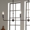 Kichler Lighting Pallas 3 - Light Chandelier in  Black - 2 of 4