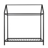 House Bed Frame Twin Size Kids Bed Frame Metal  Platform Bed  Floor Bed for Kids Boys Girls No Box Spring Needed White - 3 of 4