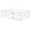 Okak Bed Guard Rails Bed Rail for Kids Bed Side Rails Baby Bedrail Guard with Fence and Door for Twin Full Size Bed - 4 of 4