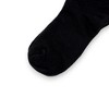 Anna-Kaci 3-Pack Women's Crew Socks with Ruffle Lettuce Edge Trim and Delicate Embroidered Detail - 4 of 4