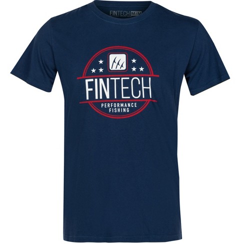 Fintech Fpf Rising Graphic T-shirt - Small - Dress Blues : Target