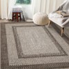 COZONY Washable Striped Runner Rug, Non Slip Low Pile Carpet Mat for Hallway, Kitchen, Bedroom - 2 of 4