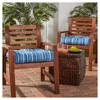 Kensington Garden 2pc 20"x20" Outdoor Chair Cushions - 2 of 4