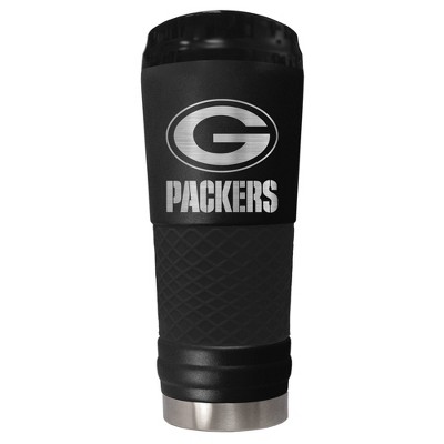 NFL Green Bay Packers The Stealth Draft 24oz Powder Coated Laser Etched Vacuum Insulated Tumbler