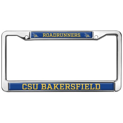 California State University, Bakersfield Mascot Full Size Standard License Plate Metal Frame