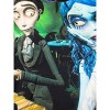 Corpse Bride The Couple Big Print Long Sleeve Adult Hooded Sweatshirt - 3 of 4
