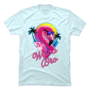 Men's Design By Humans Whoa Bro By tararisingnc T-Shirt - 1 of 3