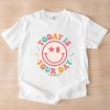 Simply Sage Market S.W.Smiley Today is Your Day Bold Smile Garment Dyed Tee - 3 of 4