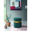 Meridian Furniture,Hailey Velvet Ottoman/Stool - 2 of 4