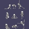 Women's Design By Humans Skeleton Yoga By huebucket Racerback Tank Top - 2 of 3
