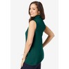 Jessica London Women's Plus Size Fine Gauge Mockneck Sweater - 4 of 4