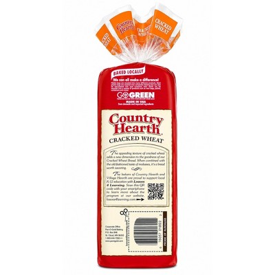Country Hearth Cracked Wheat Bread - 20oz