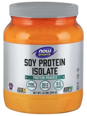 Soy Protein Isolate by Now Foods  -  1.2 lbs Powder