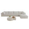 Whisen Cloud Sofa, Corduroy Fabric, Deep Seat Couche - 4 of 4