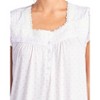 Casual Nights Women's Cap Sleeves Floral Lace Nightgown - 4 of 4