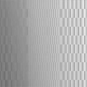 Symmetry Mono Grey and Silver Geometric Paste the Wall Wallpaper - 1 of 4