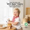8pk Organic Quin Bandana Bibs, Baby Bibs for Drooling and Teething, Cotton Drool Bibs for Baby Girl, Baby Boy - 2 of 4