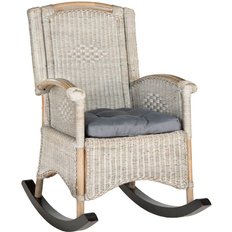 Verona Rocking Chair - Antique Grey - Safavieh., 4 of 8